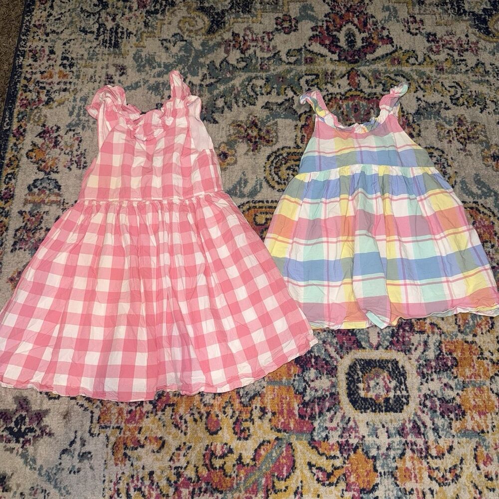 Tommy Bahama Girls Pink Multicolor Summer Sleeveless Sundress Dress BundleSize 8